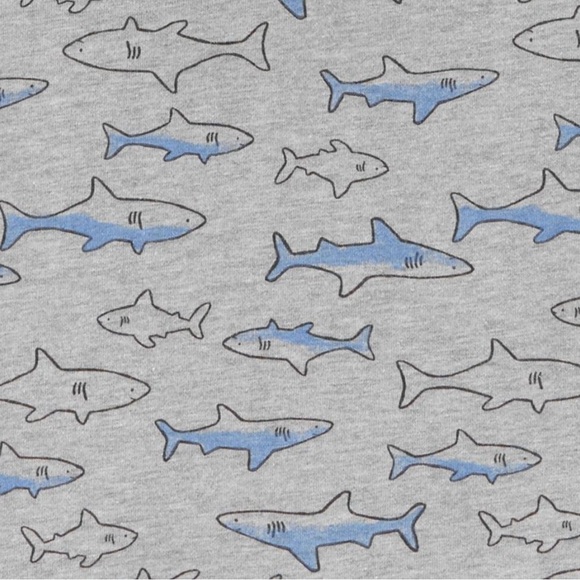 🤡Carter's Just One You Shark Romper🤡 - Picture 2 of 3